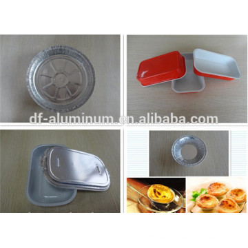 Papel de aluminio desechable para hornear Tart Pan Cupcake